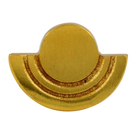 Golden Semi Circled Iron Cabinet Knob